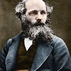 Portrait of JAMES CLERK MAXWELL (1831-1879) Scottish physicist