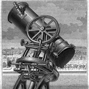 Telescope of the Trocadero Popular Observatory in Paris
