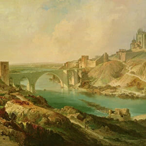 View of Toledo, 1854 (oil on canvas)