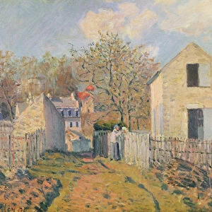 Village de Voisins, 1872 (oil on canvas)