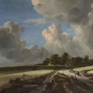 Wheat Fields, c. 1670 (oil on canvas)