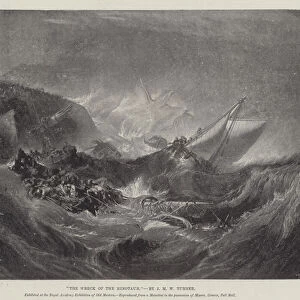 The Wreck of the Minotaur (litho)