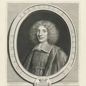 Portrait of Jean Francois d Estrades, Nicolas Pitau (I), 1644 - 1671