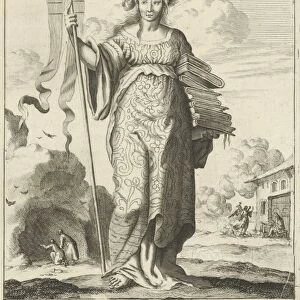 Sibyl of Cumae, Jan Luyken, Timotheus ten Hoorn, 1684