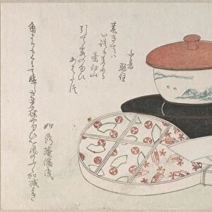 Teacup Tea Heater Japan Part album woodblock prints