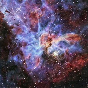 The Carina Nebula, also known as NGC 3372