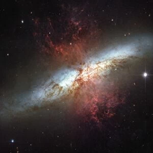 Starburst galaxy, Messier 82