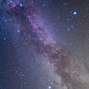 Summer Triangle area of the northern summer Milky Way