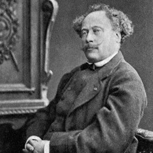 Alexandre Dumas the Younger, French playwright and novelist, 1884