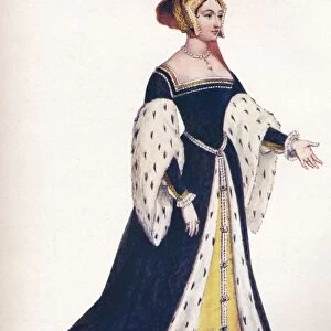 Anna Boleyn, or Anne Bullen, Queen of England 1533, (1902). Artist: Edmund Thomas Parris