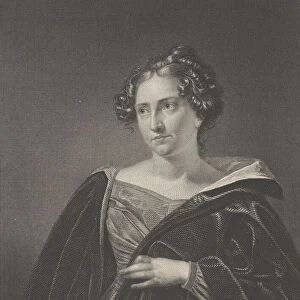 Catherine Maria Sedgwick, 1832. Creator: Asher Brown Durand