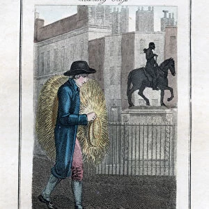 Door Mats, Charing Cross, London, 1805