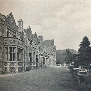 Grizedale Hall, Lancashire: The South Front and Terrace, c1911