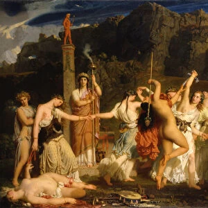 La Danse des bacchantes (The Dance of Bacchantes), 1849