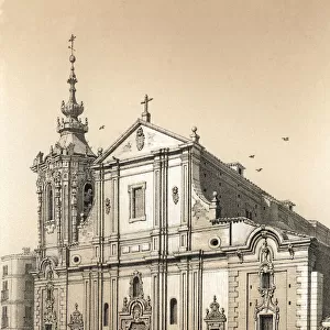 Old Convent of Montserrat in Madrid, work started in 1668 by Sebastian Herrera
