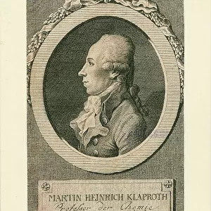 Portrait of the Chemist Martin Heinrich Klaproth (1743-1817), 1780. Creator: Anonymous
