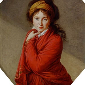 Portrait of Varvara Nikolayevna Golovina (1766?1821), nee Golitsyna, 1797-1799. Artist: Vigee-Lebrun, Marie Louise Elisabeth (1755-1842)