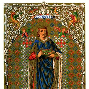 St Louis (Louis IX, King of France), 1886