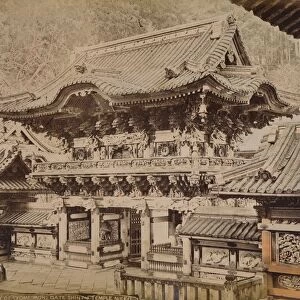 View of Yomeimon Gate - Shinto Temple Nikko, c1890-1900