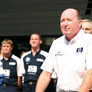 Formula One World Championship: Andrew Collis HP Director of Global Sports Sponsorship at the Williams Team Photograph