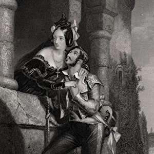 Good Night A Thousand Times - Good Night Romeo And Juliet Act Two Scene Two Engraved By W. H. Egleton After A Painting By Edward Corbould