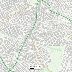 Wandsworth SW12 9 Map