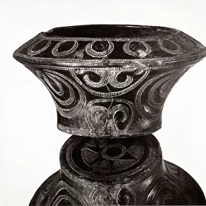 Aeneolithic vase from Ozieri, in the G.A. Sanna National Museum in Sassari