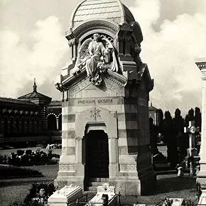 Shrine of the Molina Family in the Monumental Cemetery of Milan