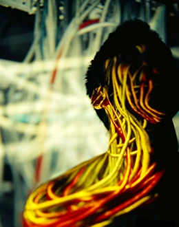Wires Prints: Android robot