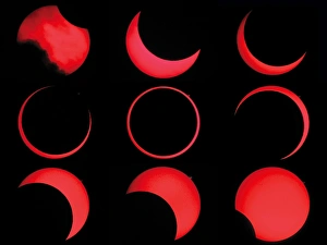 Phase Prints: Annular solar eclipse