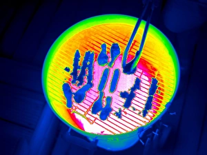 Heating Prints: Barbeque, thermogram