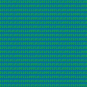 Binary code, artwork