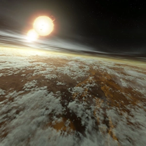 Energy Prints: Binary star system, artwork C013 / 8959