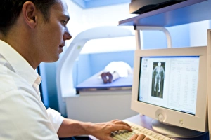 Bone density scan