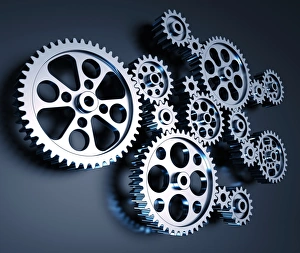 Clockwork machine, artwork
