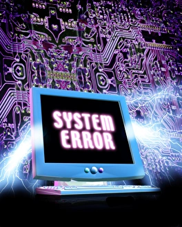 Crashed computer