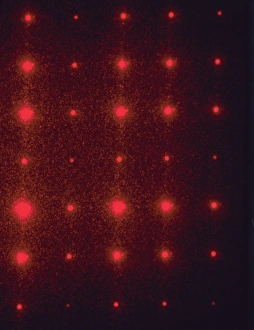 Diffraction grating pattern