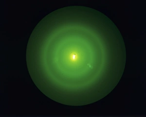 Electron diffraction pattern