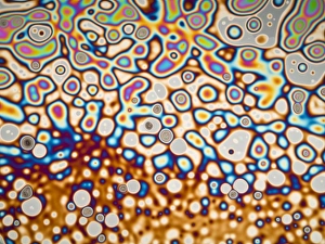 Ripple Prints: Interference pattern