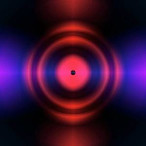 Interference pattern, artwork