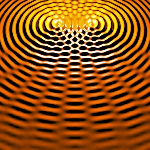 Ripple Prints: Interference patterns, artwork C016 / 9861