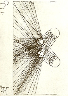 Da Vinci Prints: Leonardo-analysis of multiple shadows