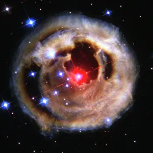 Light echoes from exploding star