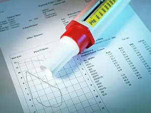 Twenties Prints: Lung function test