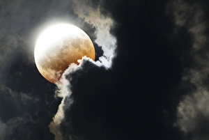Partial lunar eclipse