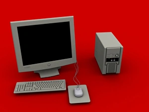 Personal computer, computer artwork