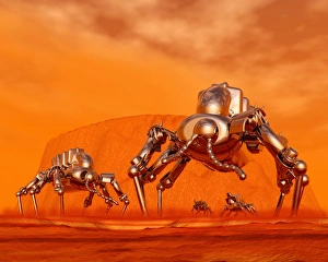 Cosmos Prints: Robots on Mars