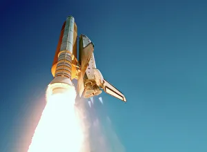 Space Ship Prints: Space Shuttle launch