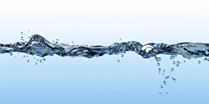 Move Movement Moving Prints: Water surface, split view