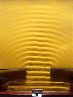 Wave diffraction experiment